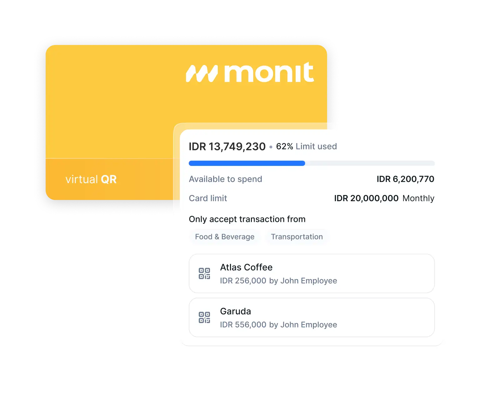 QRIS payment analytics preview